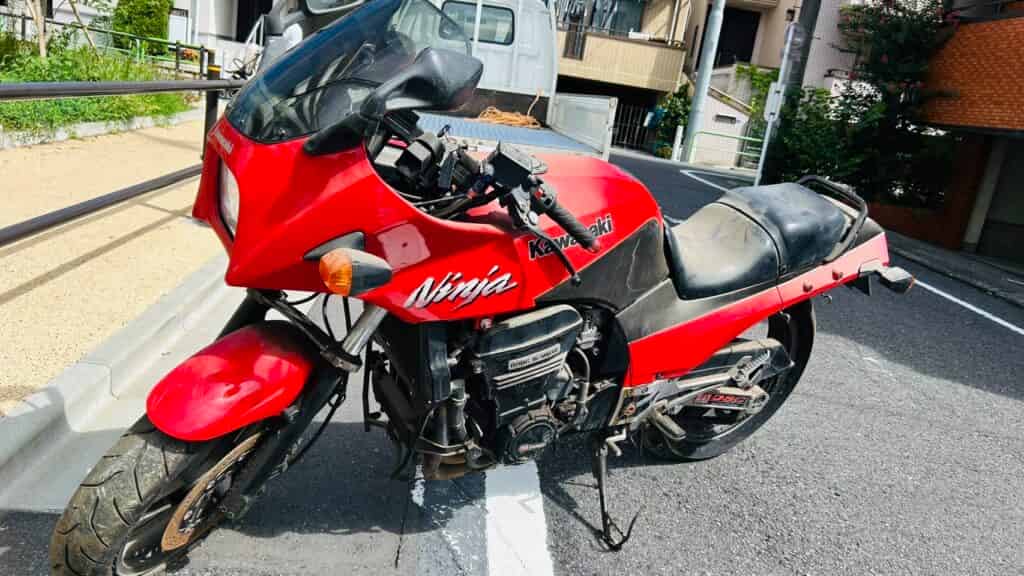 バイク廃車110番 | 東京都板橋区のバイク無料回収実績：カワサキ (KAWASAKI) ニンジャ