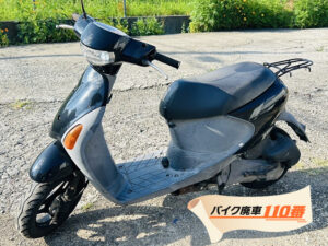 無料廃車代行をしたスズキの原付レッツ4