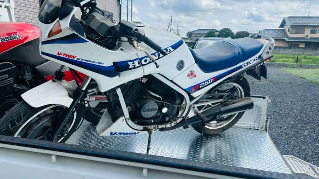 バイク廃車110番 | 群馬県太田市のバイク無料回収実績：VT250