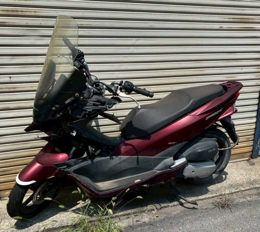 バイク廃車110番 | 千葉県浦安市のバイク無料回収実績：HONDA（ホンダ）PCX