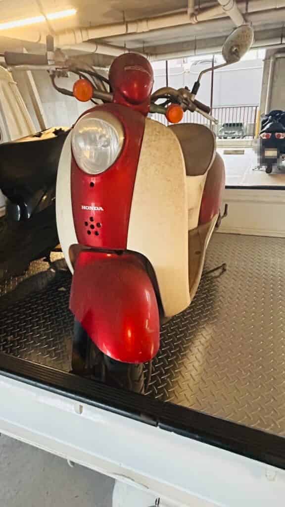 バイク廃車110番 | 神奈川県川崎市幸区のバイク無料回収実績：HONDA（ホンダ）スクーピー