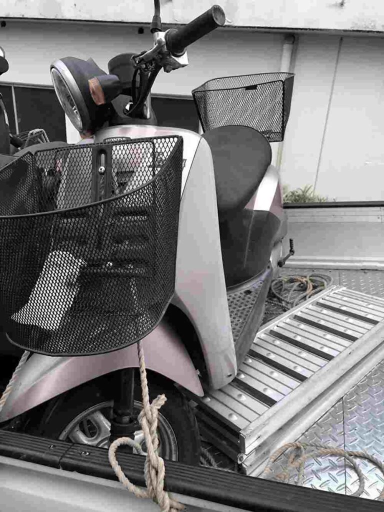 バイク廃車110番｜バイク 原付 お引取り実績 神奈川県横浜市磯子区でトゥデイの回収