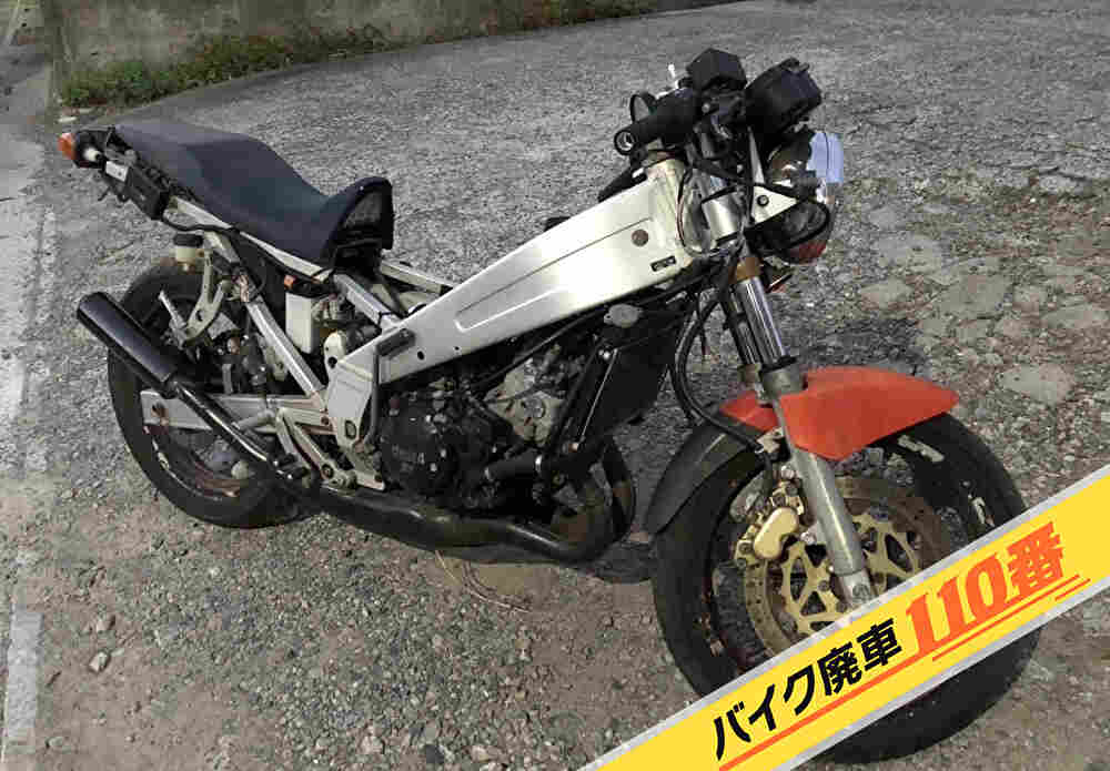 バイク廃車110番｜バイク 原付 お引取り実績 栃木県栃木市でTZR250の回収