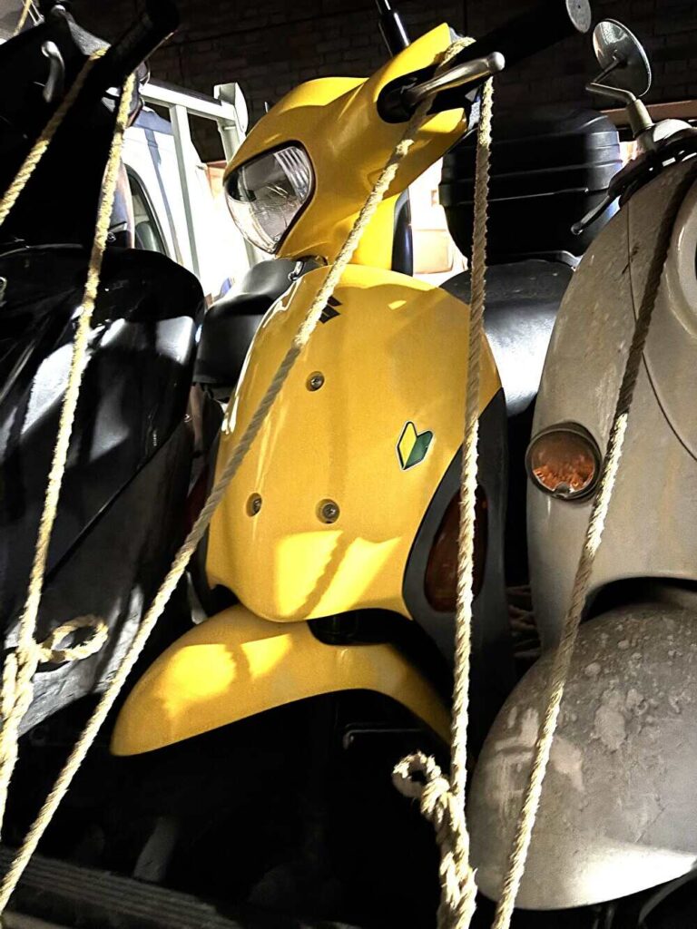 バイク廃車110番｜バイク 原付 お引取り実績 廃車手続き代行 千葉県成田市でレッツ4の無料回収