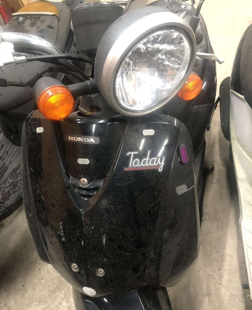 バイク廃車110番｜バイク 原付 お引取り実績 廃車手続き代行 東京都新宿区でトゥデイの無料回収