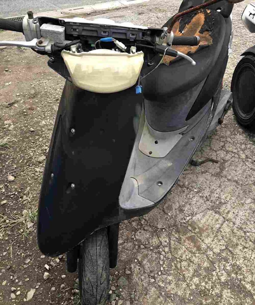 バイク廃車110番｜バイク 原付 お引取り実績 廃車手続き代行 埼玉県越谷市でジョグZRエボリューションの無料回収
