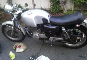 バイク廃車110番｜東京都足立区で無料処分をした動かない不動車のホンダGB250クラブマン