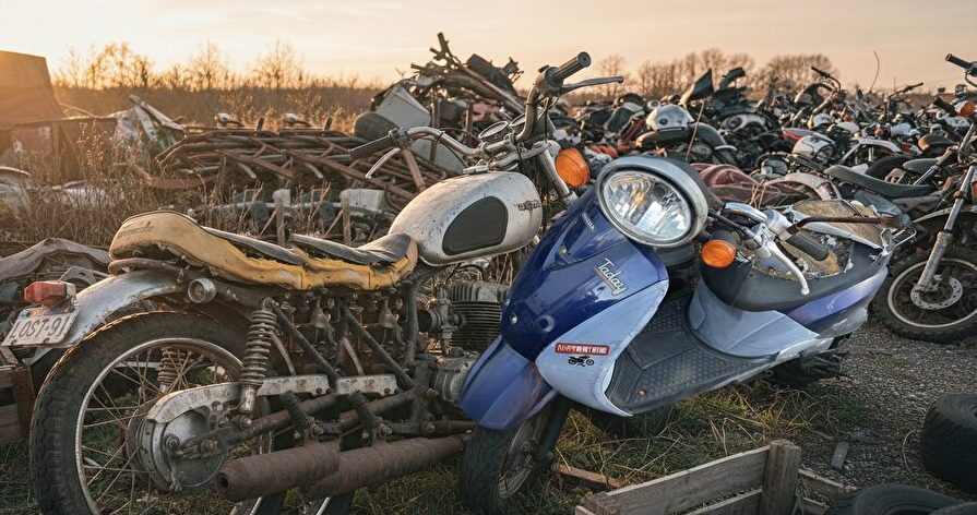 バイク廃車110番|廃車手続き代行と無料回収処分をした中古バイク