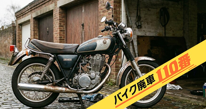 バイク廃車110番|無料引き取りをした単車(バイク)