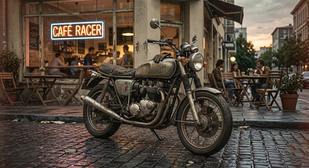 バイク廃車110番|廃車処分をする古いトライアンフのバイク