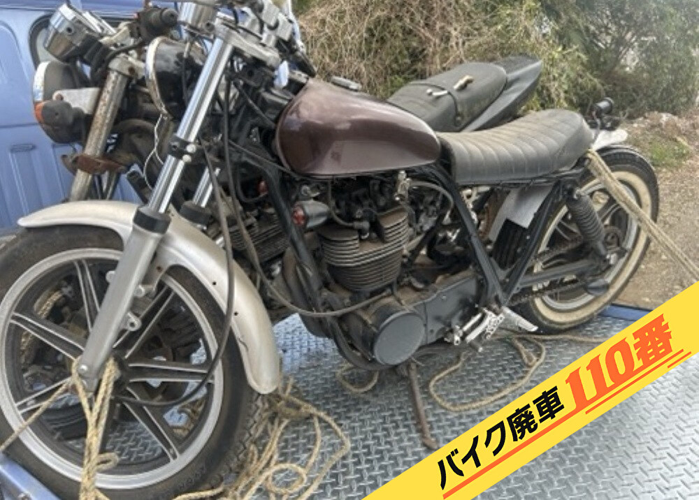 バイク廃車110番|バイク・原付のお引取り実績。当社で無料回収処分と廃車手続き代行 をした、埼玉県入間市のSR400