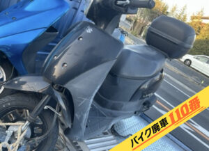 バイク廃車110番|バイク・原付のお引取り実績。当社で無料回収処分と廃車手続き代行 をした、埼玉県さいたま市岩槻区のスズキ レッツ