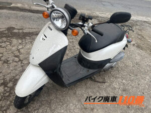 バイク廃車110番|バイク・原付のお引取り実績。当社で無料回収処分と廃車手続き代行 をした、埼玉県川口市の白黒色のホンダ トゥデイ