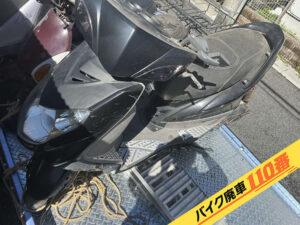 バイク廃車110番|バイク・原付のお引取り実績。当社で無料回収処分と廃車手続き代行 をした、埼玉県さいたま市北区のシグナス