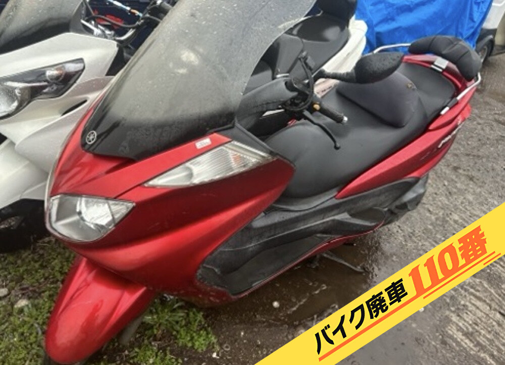 バイク廃車110番|バイク・原付のお引取り実績。当社で無料回収処分と廃車手続き代行 をした、神奈川県相模原市緑区のグランドマジェスティ