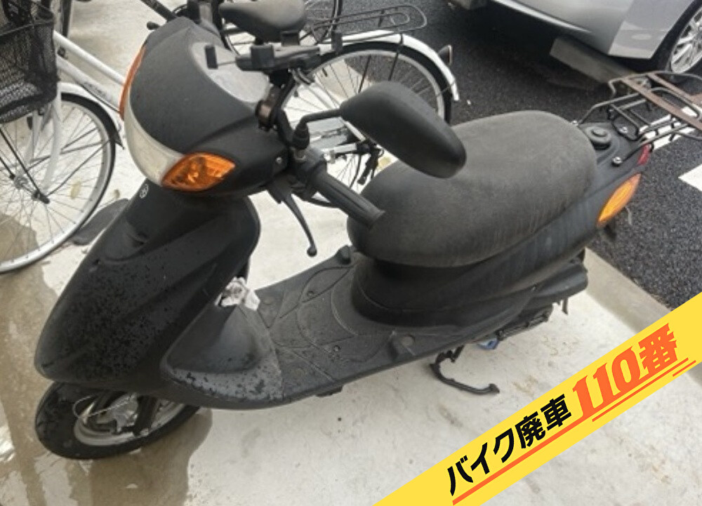 バイク廃車110番|バイク・原付のお引取り実績。当社で無料回収処分と廃車手続き代行 をした、 埼玉県川口市のヤマハ ジョグ