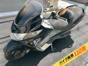 バイク廃車110番|バイク・原付のお引取り実績。当社で無料回収処分と廃車手続き代行をした、千葉県船橋市のスカイウェイブ
