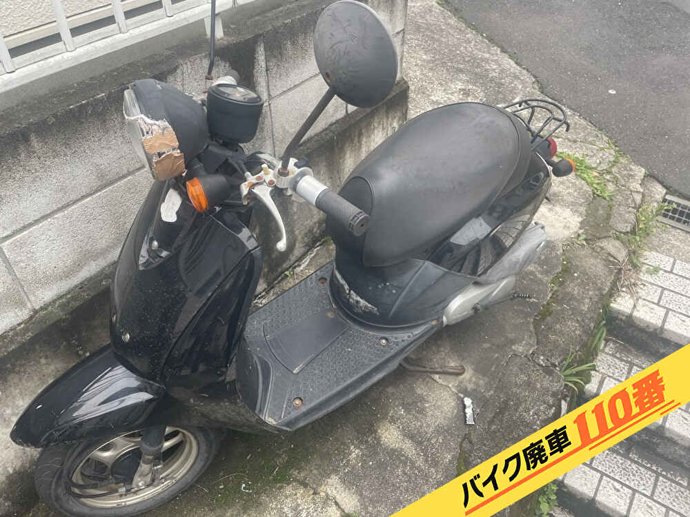 バイク廃車110番|バイク・原付のお引取り実績。当社で無料回収処分と廃車手続き代行をした、東京都新宿区のトゥデイ