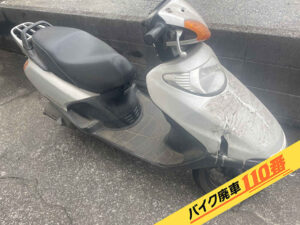 バイク廃車110番|バイク・原付のお引取り実績。当社で無料回収処分と廃車手続き代行をした、東京都国分寺市のスペイシー