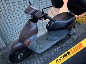 バイク廃車110番|バイク・原付のお引取り実績。当社で無料回収処分と廃車手続き代行をした、東京都杉並区のレッツ4