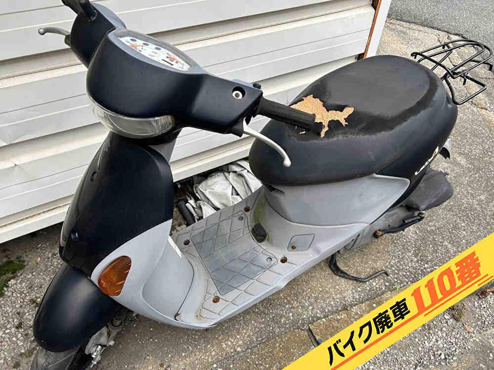 バイク廃車110番|バイク・原付のお引取り実績。当社で無料回収処分と廃車手続き代行をした、千葉県船橋市のレッツ4