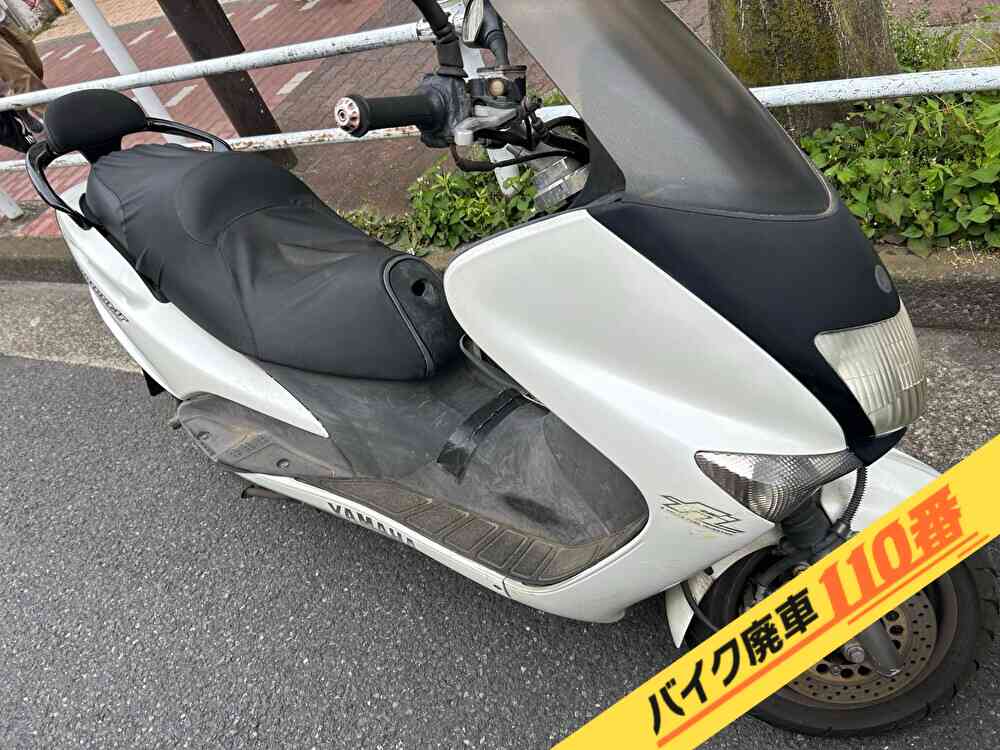 バイク廃車110番|バイク・原付のお引取り実績。当社で無料回収処分と廃車手続き代行をした、東京都武蔵野市のマジェスティ125