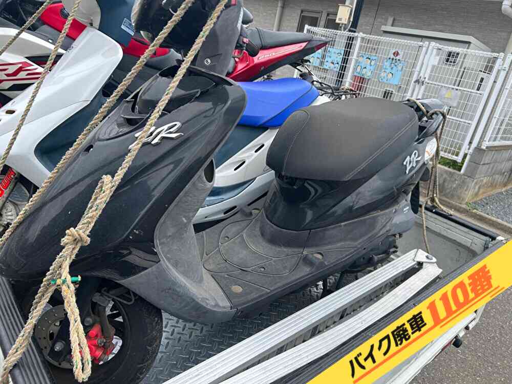 バイク廃車110番|バイク・原付のお引取り実績。当社で無料回収処分と廃車手続き代行をした、埼玉県新座市のジョグZRエボリューション
