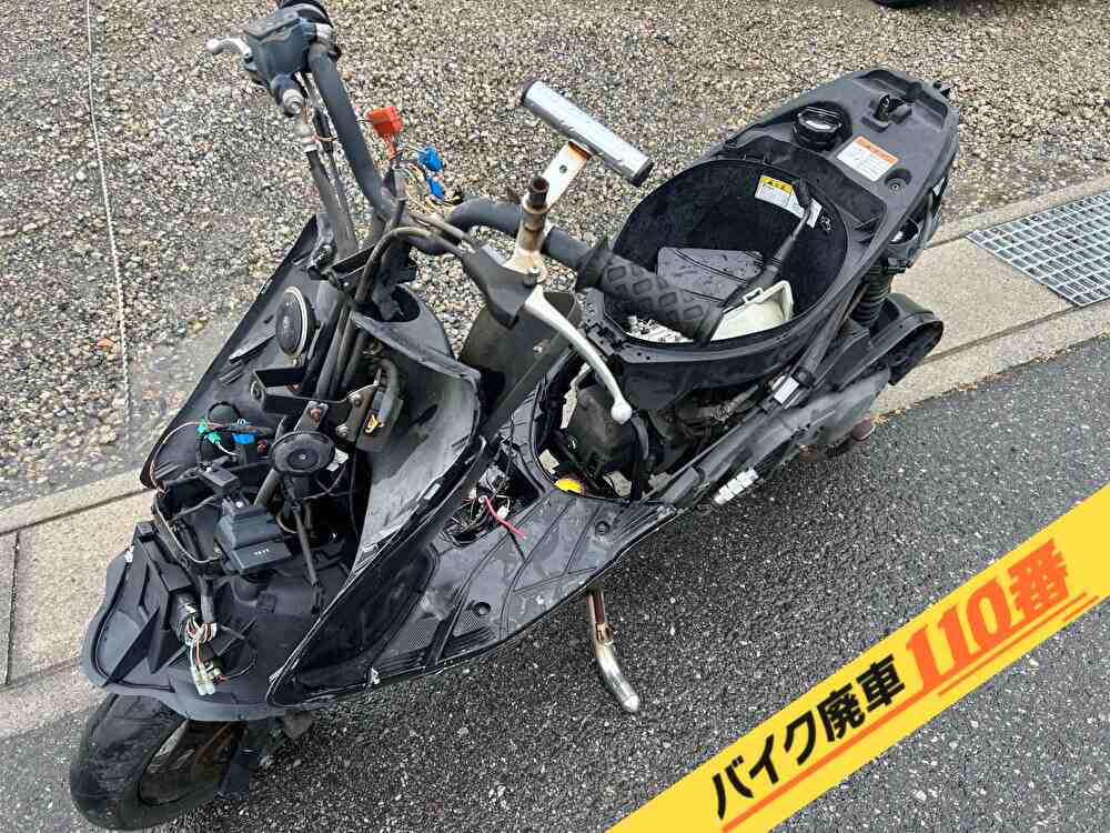 バイク廃車110番|バイク・原付のお引取り実績。当社で無料回収処分と廃車手続き代行をした、 埼玉県越谷市のアドレスV125