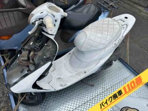 バイク廃車110番|バイク・原付のお引取り実績。当社で無料回収処分と廃車手続き代行をした、神奈川県相模原市中央区のライブディオ