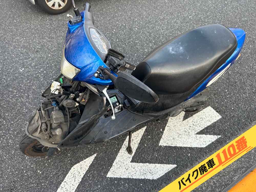 バイク廃車110番|バイク・原付のお引取り実績。当社で無料回収処分と廃車手続き代行をした、東京都北区のアドレスV125G