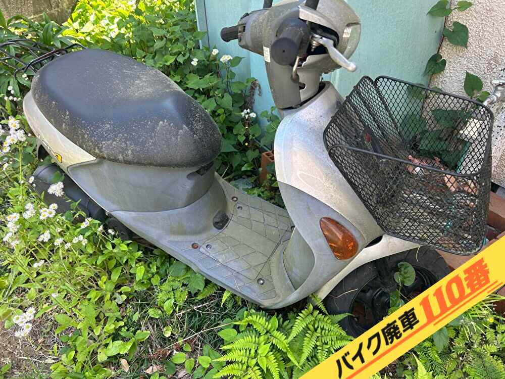 バイク廃車110番|バイク・原付のお引取り実績。当社で無料回収処分と廃車手続き代行をした、東京都羽村市のレッツ4