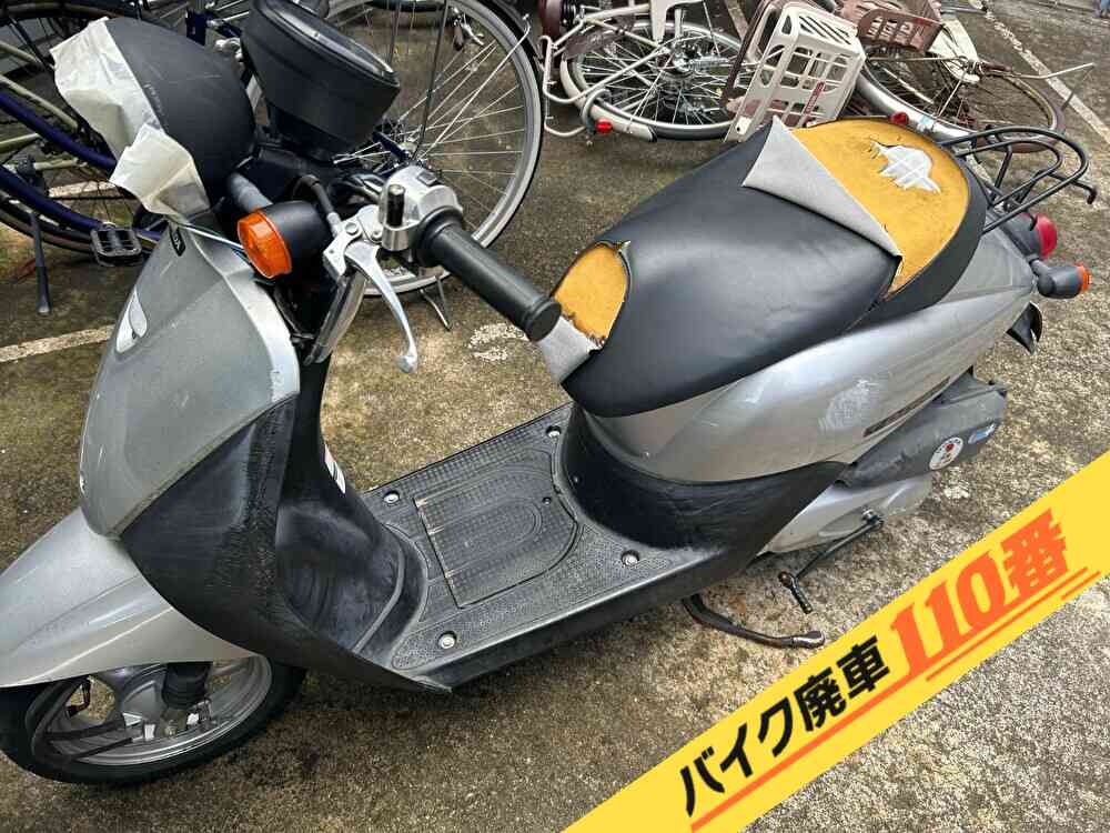バイク廃車110番|バイク・原付のお引取り実績。当社で無料回収処分と廃車手続き代行をした、東京都町田市のトゥデイF