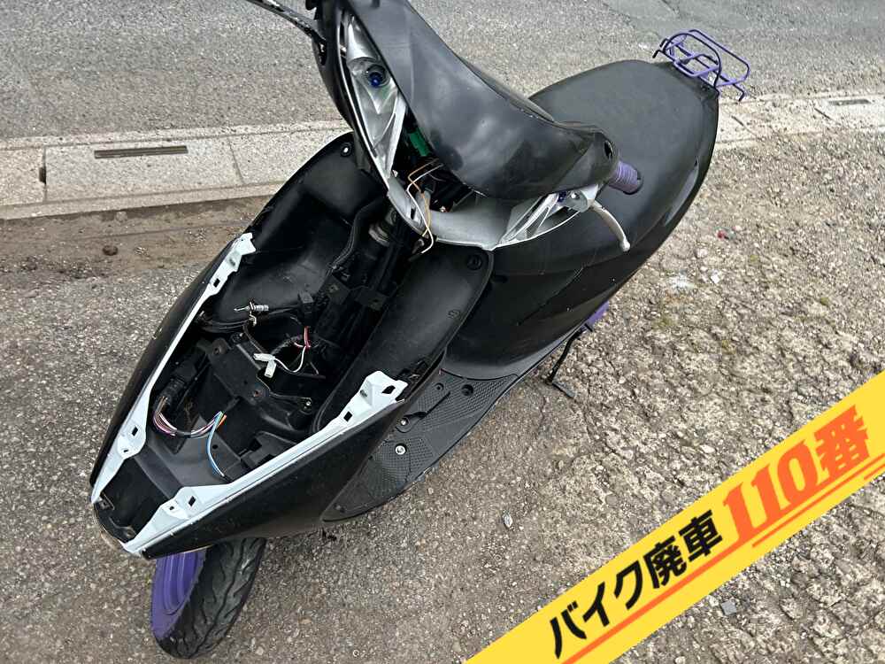 バイク廃車110番|バイク・原付のお引取り実績。当社で無料回収処分と廃車手続き代行をした、埼玉県さいたま市岩槻区のアドレスV50