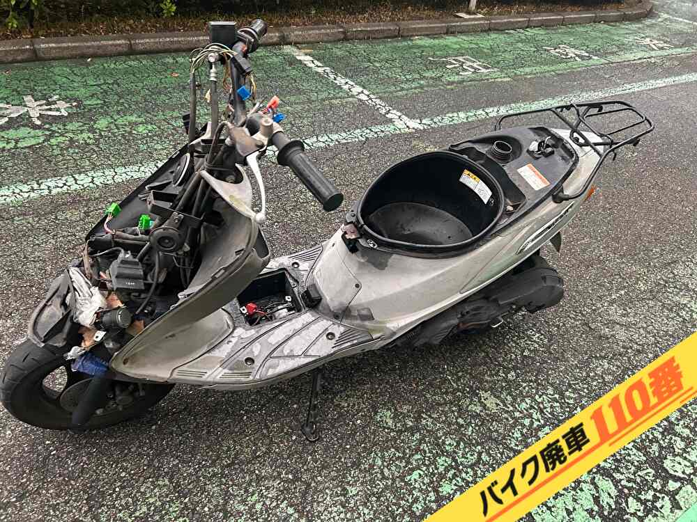 バイク廃車110番|バイク・原付のお引取り実績。当社で無料回収処分と廃車手続き代行をした、東京都足立区のアドレスV125