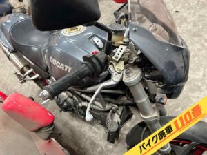 バイク廃車110番|バイク・原付のお引取り実績。当社で無料回収処分と廃車手続き代行をした、神奈川県横浜市港北区のドゥカティ モンスター