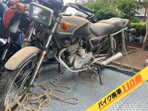 バイク廃車110番|バイク・原付のお引取り実績。当社で無料回収処分と廃車手続き代行をした、埼玉県北本市のCB250RS-Z