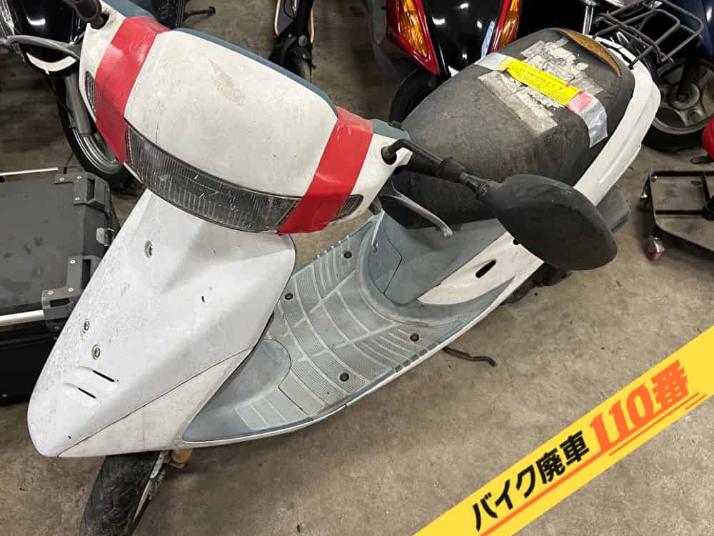 バイク廃車110番|バイク・原付のお引取り実績。当社で無料回収処分と廃車手続き代行をした、埼玉県川口市のスーパーディオ