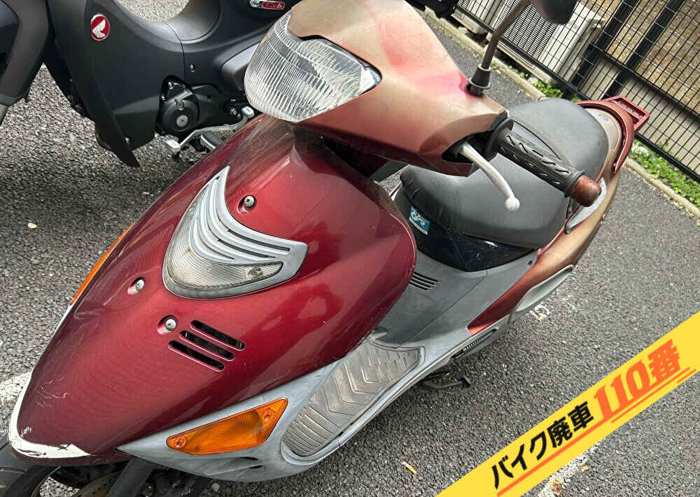 バイク廃車110番|バイク・原付のお引取り実績。当社で無料回収処分と廃車手続き代行をした、東京都台東区のベクスター125
