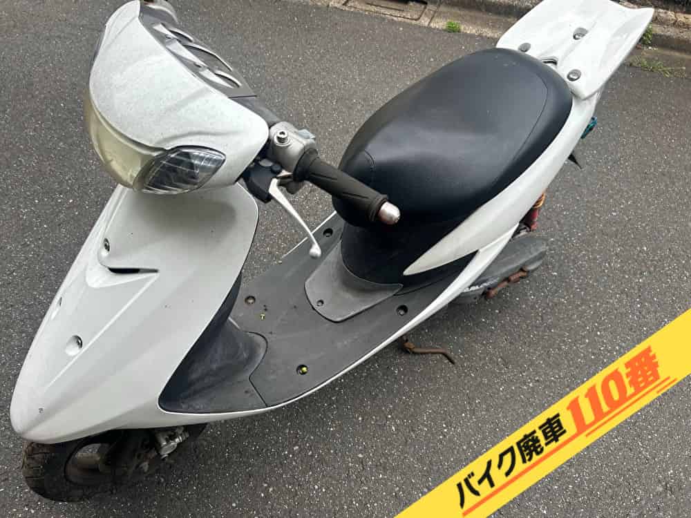 バイク廃車110番|バイク・原付のお引取り実績。当社で無料回収処分と廃車手続き代行をした、千葉県習志野市のジョグZRエボ