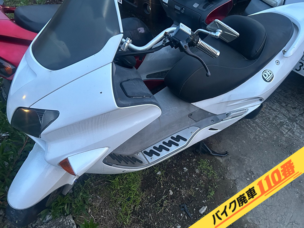 バイク廃車110番|バイク・原付のお引取り実績。当社で無料回収処分と廃車手続き代行をした、神奈川県横浜市旭区のフォルツァ