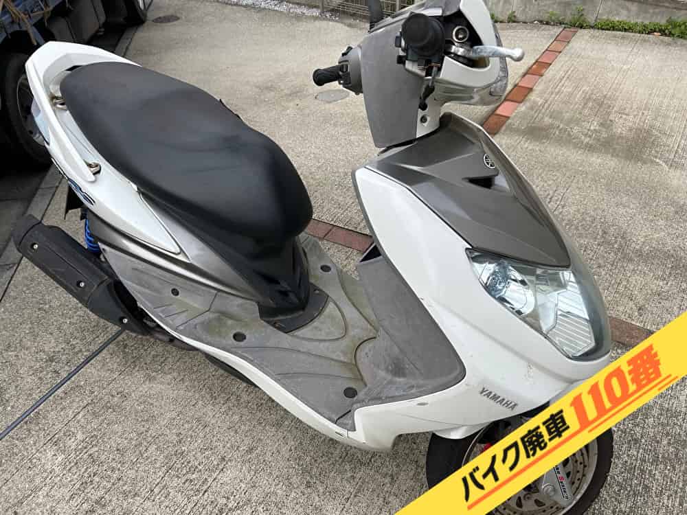 バイク廃車110番|バイク・原付のお引取り実績。当社で無料回収処分と廃車手続き代行をした、神奈川県藤沢市のシグナス