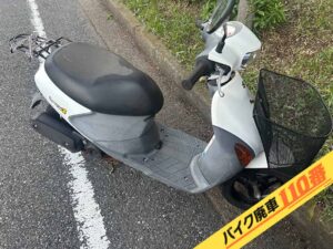 バイク廃車110番|バイク・原付のお引取り実績。当社で無料回収処分と廃車手続き代行をした、千葉県千葉市美浜区のレッツ4