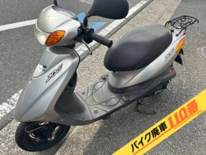 バイク廃車110番|バイク・原付のお引取り実績。当社で無料回収処分と廃車手続き代行をした、神奈川県横浜市泉区のジョグ