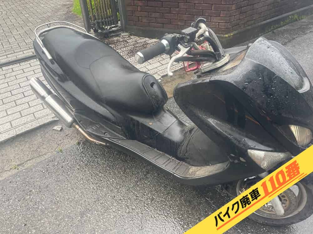 バイク廃車110番|バイク・原付のお引取り実績。当社で無料回収処分と廃車手続き代行をした、神奈川県相模原市緑区のマジェスティ125
