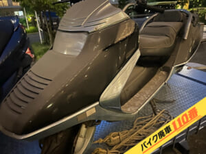 バイク廃車110番|バイク・原付のお引取り実績。当社で無料回収処分と廃車手続き代行をした、東京都足立区のフュージョン