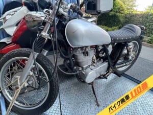 バイク廃車110番|バイク・原付のお引取り実績。当社で無料回収処分と廃車手続き代行をした、東京都東大和市のSR400