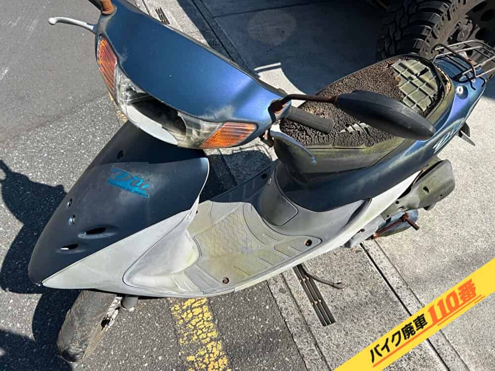 バイク廃車110番|バイク・原付のお引取り実績。当社で無料回収処分と廃車手続き代行をした、埼玉県越谷市のディオ