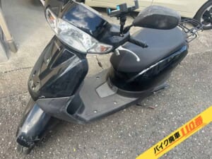 バイク廃車110番|バイク・原付のお引取り実績。当社で無料回収処分と廃車手続き代行をした、神奈川県横浜市栄区のタクト