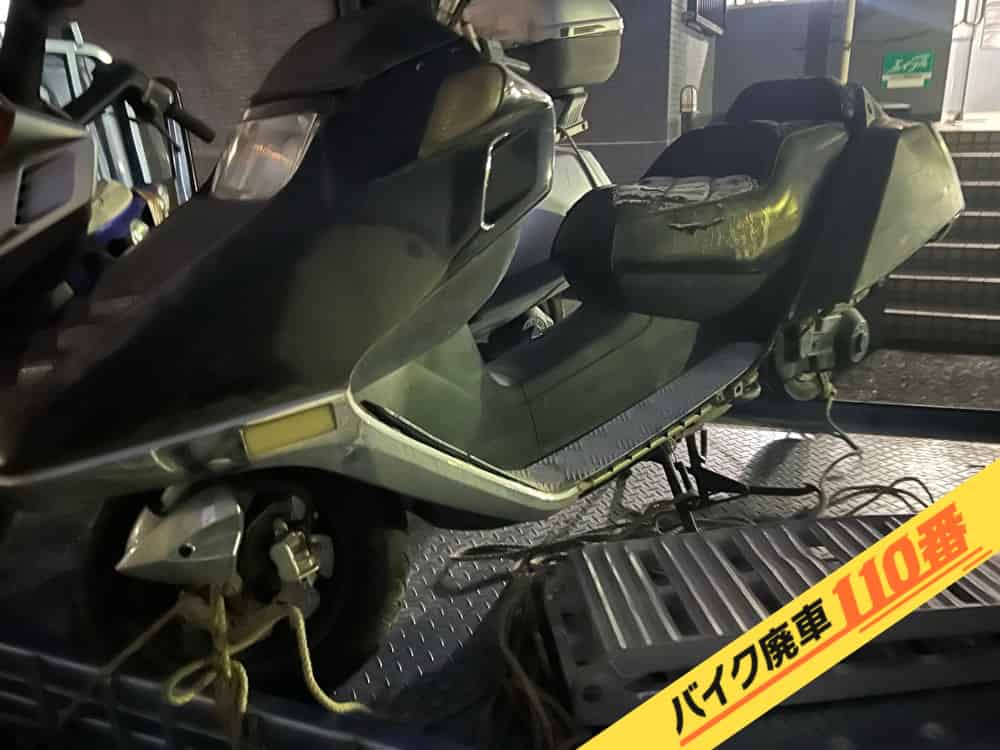 バイク廃車110番|バイク・原付のお引取り実績。当社で無料回収処分と廃車手続き代行をした、埼玉県さいたま市緑区のホンダ フュージョン