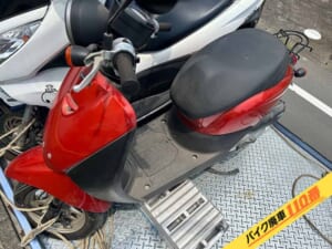 バイク廃車110番|バイク・原付のお引取り実績。当社で無料回収処分と廃車手続き代行をした、神奈川県厚木市のトゥデイ